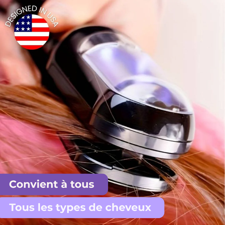 Tondeuse à cheveux sans fil Pro Anti-Fourches