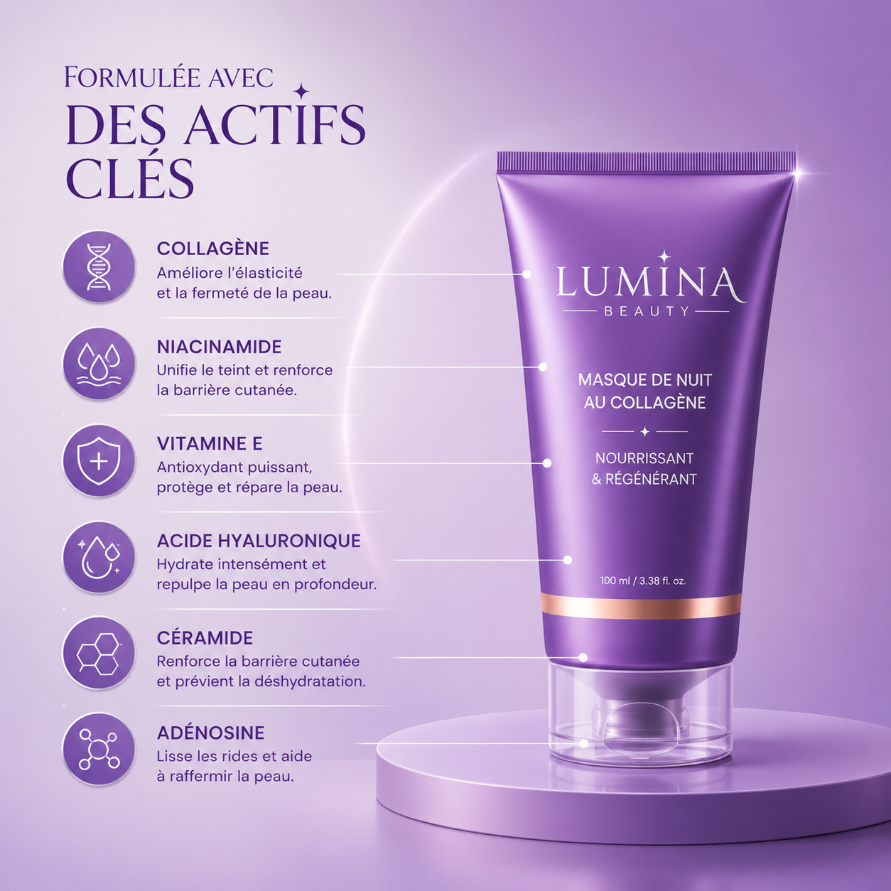 Masque Nettoyant au Collagène